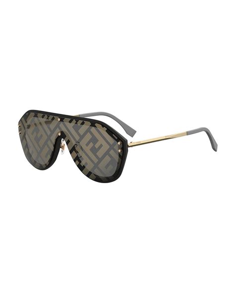 fendi ff shield sunglasses womens